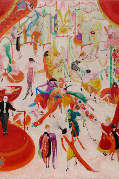 Florine Stettheimer. Painting Poetry. Courtesy of AGO