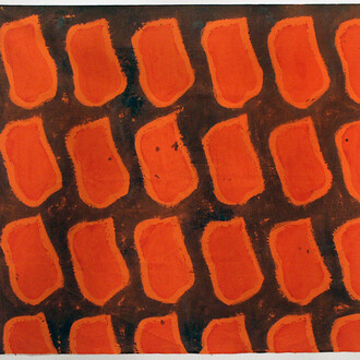 Noël Dolla, Senza titolo n° 068, 2007, acrilico su tela, 175 x 194 cm