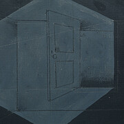 Una luce che entra attraverso la finestra per dissolvere l’oscurità persistente dal mio tempio e prigione dell’intimità e i miei sogni ad occhi aperti (dettaglio), 1978, tempera e matita su carta, 21 x 27,9 cm, Orani, Museo Nivola