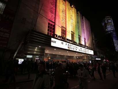 Noche de Inauguración del festival Bogoshorts en el Teatro Municipal Jorge Eliécer Gaitán