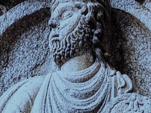 El rey David, catedral de Santiago de Compostela (Galicia)