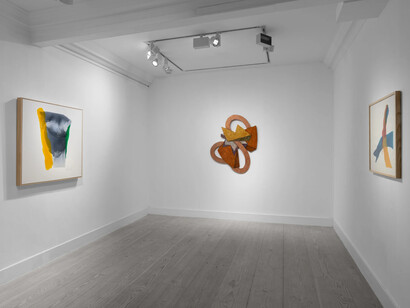 Lilly Fenichel, Against the grain, exhibition view. Courtesy of Gazelli Art House