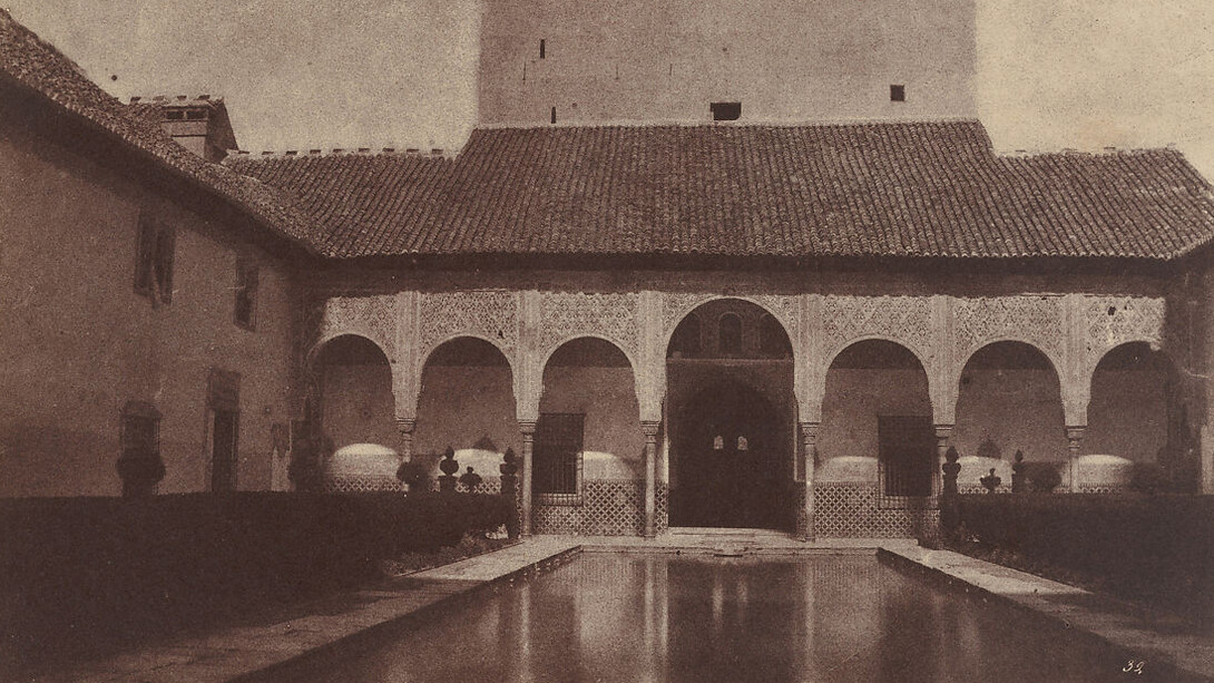 Patio de los Arrayanes, Alhambra, Granada, Spain
1854
Alphonse Delaunay