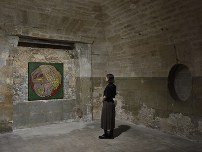 Daniel Boyd, Dream time, exhibition view. Courtesy of Galerie Marian Goodman