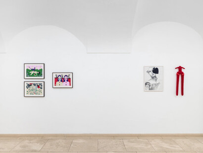 Various artists, Requiem, exhibition view. Courtesy of Galerie nächst St. Stephan