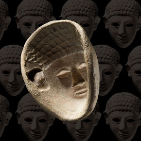Mask-production. Courtesy of Israel Museum
