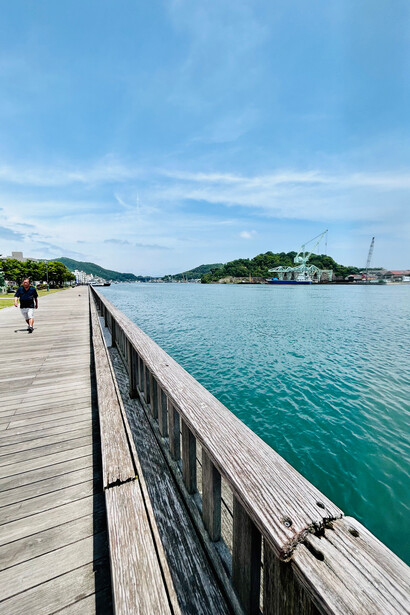 Long promenade at Onomichi along Seto Inland Sea © Alma Reyes