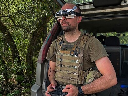 Ukrainian loitering munitions built using adapted FPV drone technology
