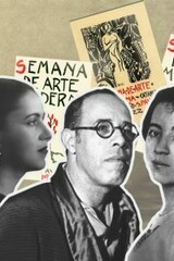 Colagem de fotografias dos membros do Grupo dos Cinco, da esquerda para direita: Menotti del Picchia, Tarsila do Amaral, Mário de Andrade, Anita Malfatti e Oswald de Andrade. A chamada Caravana Modernista era composta pelo escritor Mário de Andrade, o poeta Oswald de Andrade e seu filho Nonê, a pintora Tarsila do Amaral, o poeta franco-suíço Blaise Cendrars, os mecenas Paulo Prado e Olívia Guedes Penteado e o escritor e político Godofredo Rangel. A jornada, além de um exercício de descoberta, consolidaria uma identidade artística nacional autêntica, inspirando novas formas de expressão na literatura e nas artes visuais. Mais do que uma viagem, a Caravana Modernista foi um rito de passagem e um mergulho na essência de um Brasil que aprendia a se reconhecer