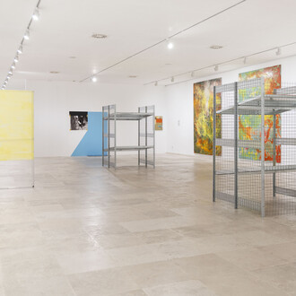 Olvidar borrar, borrar despacio, vista de exhibición. Cortesía del Museo Patio Herreriano
