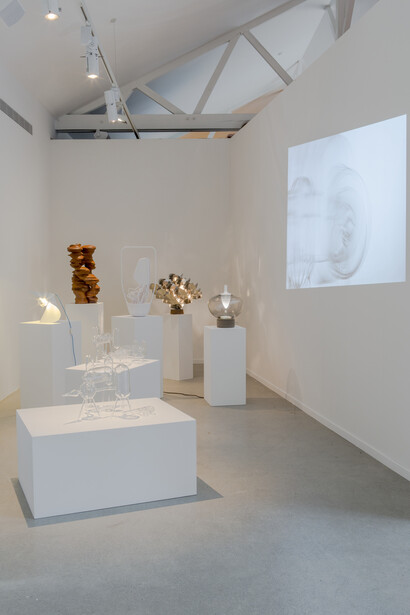 Tony Cragg, 4 p.m., 2010, Steel, 390 kg, 75 x 42 x 42 cm (29.53 x 16.54 x 16.54 in), Version 3, Courtesy Galerie Thaddaeus Ropac, Paris/Salzburg, photo: Philippe Servent