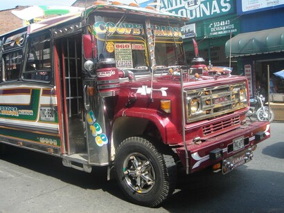 Medellín, Colombia. Transporte público. Foto: Fernando Miguel