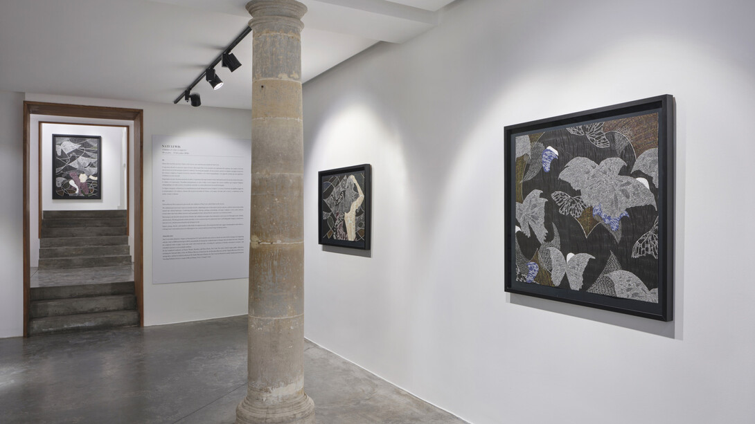 Nate Lewis, Timbre in the current, exhibition view. Courtesy of Zidoun-Bossuyt Gallery