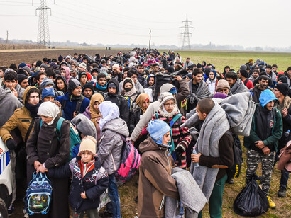 Trapped in Greece, these refugees wait, just before another frontier