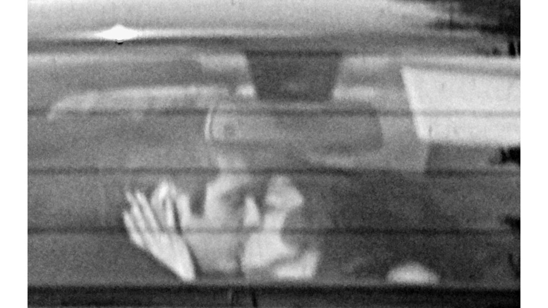 Candido Baldacchino, Kissing (From "Visual Perceptions"), 2010, B/W Digital Print On Cotton Paper, 50 X 60 Cm, Ed. 1/5 ,  Courtesy Galleria Blanchaert Milano