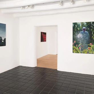 Nancy Friedland, Call when you get there, exhibition view. Courtesy of smoke the moon