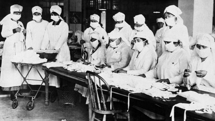 The 1918 flu