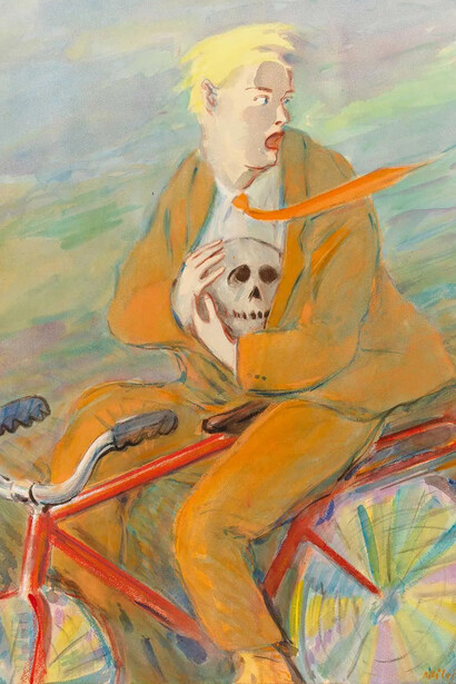 Olli Lyytikäinen, Fleeing Hamlet (detail), 1976. Courtesy of Kiasma