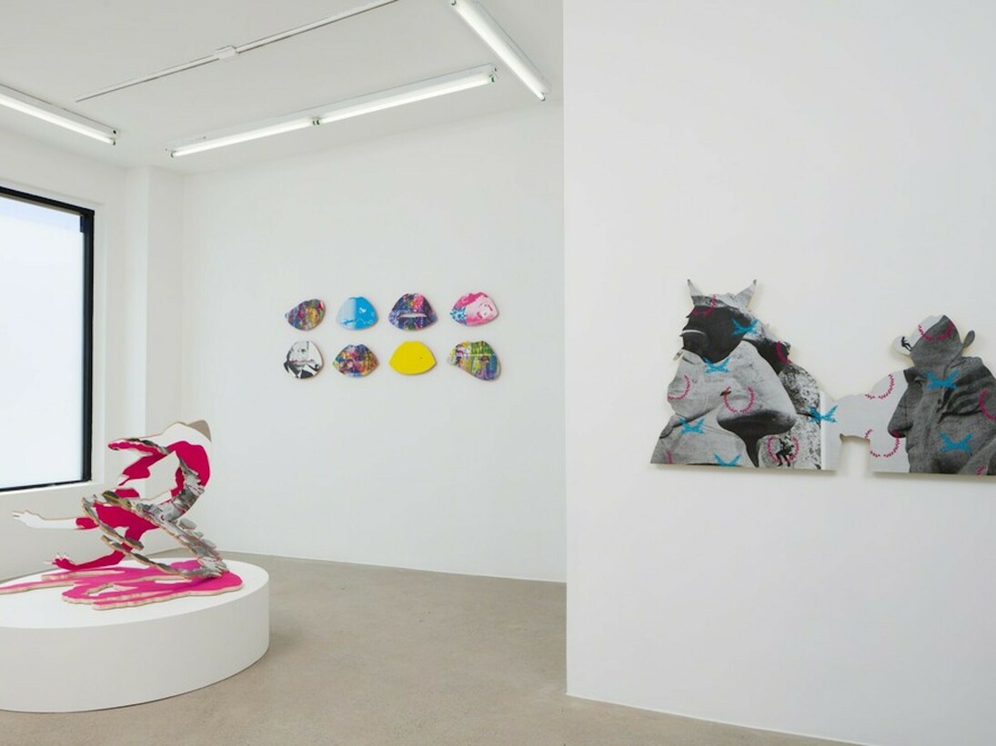 Total Knockout, Exhibition view. Courtesy of Anat Ebgi