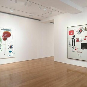 Jean-Michel Basquiat, Installation view