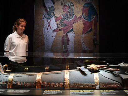 Reconstruction of Pharaoh's tomb