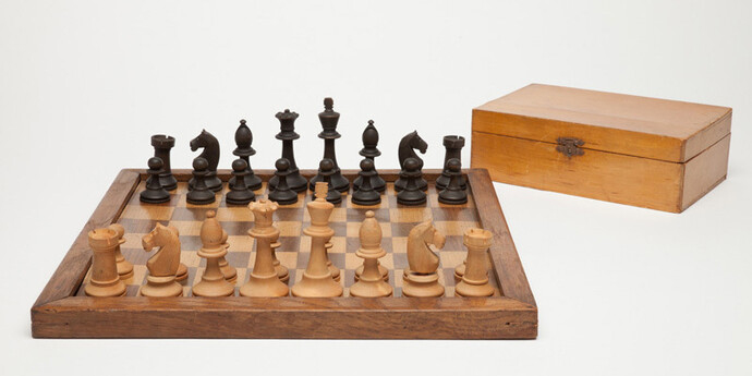Featured Chess Sets 2017. Courtesy of World Chess Hall of Fame 