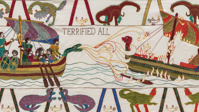 The Black Gold Tapestry. Courtesy of Glenbow