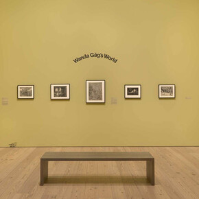 Wanda Gág, Wanda Gág’s world’s, exhibition view. Courtesy of Whitney Museum