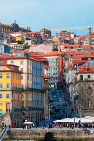 Vista da cidade de Porto, Portugal