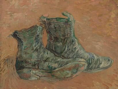 "Um par de sapatos" (1887), Vincent van Gogh