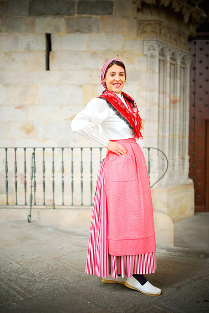 Traje de baserritarra, País Vasco, España