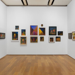 Salvo, Arrivare in tempo, vista della mostra. Per gentile concessione della Pinacoteca Agnelli