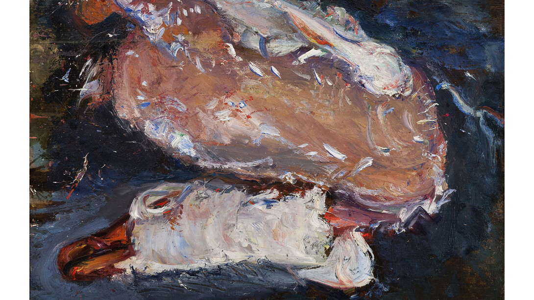 Chaim Soutine, Plucked Goose, 1932-1933, oil on panel, 19 1/4 x 16 1/2 inches, 48.9 x 41.9 cm. Private Collection © 2014 Artists Rights Society (ARS), New York / ADAGP, Paris.