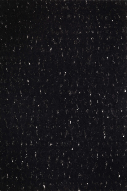 Luc Wolff, Wallpaper noir KGM #81, 2024. Courtesy of Staatliche Museen