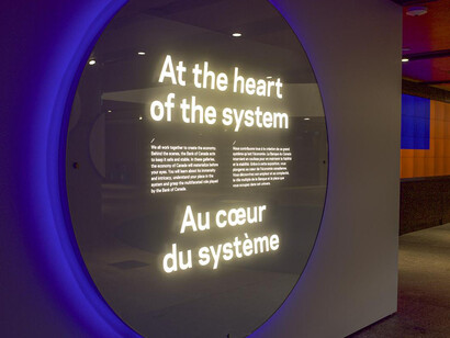 Notre raison d’être. Courtesy of Musée de la Banque du Canada