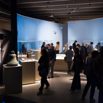 L’île de sable, ausstellungsansicht. Mit freundlicher genehmigung von Laténium