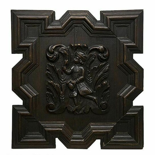 Thrie Estaits, Dutch Wood Carving, 1760, Wood