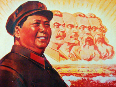 O líder chinês, um das grandes figuras históricas do comunismo