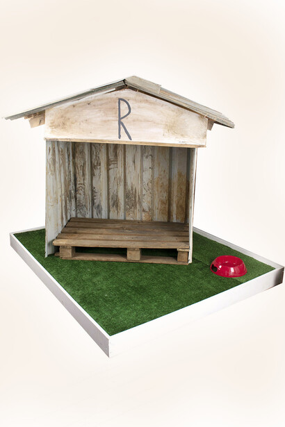 Marcela Araya; Aguas Zarcas Doghouse, instalación ganadora del Premio Otros Medios, 2023. Foto cortesía del Museo de Arte Costarricense