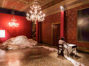 My East is Your West. Installation Shot, work by Shilpa Gupta, 2015, photo Mark Blower