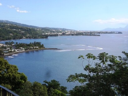 Papeete, veduta panoramica, Tahiti, Polinesia Francese. Foto di Giò Barbieri