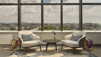 The Carlton Tower, The Peak Member's Lounge seating
