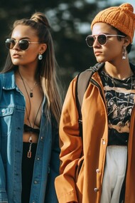 From patterned layers to denim and knitwear, these styles spark the debate: do our clothes define us, or are they simply a creative outlet, a way to play with identity?