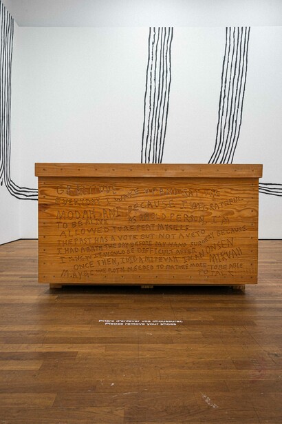 Verschiedene künstler, Boogie, ausstellungsansicht. Mit freundlicher genehmigung des Casino Luxembourg