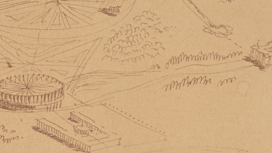 Room of Architectural Drawings. Courtesy of Muzeum Warszawy