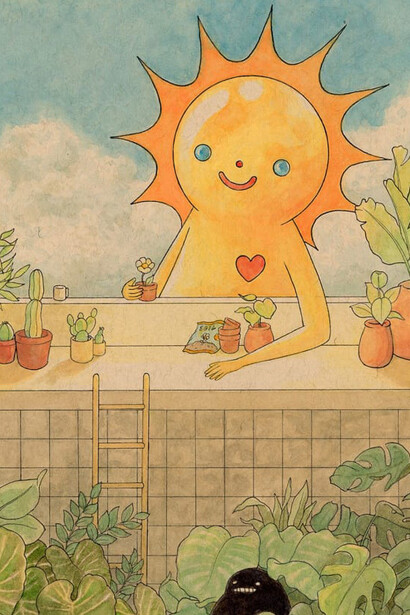 Felicia Chiao, Mr. sun, 2024. Courtesy of Harman Projects Gallery