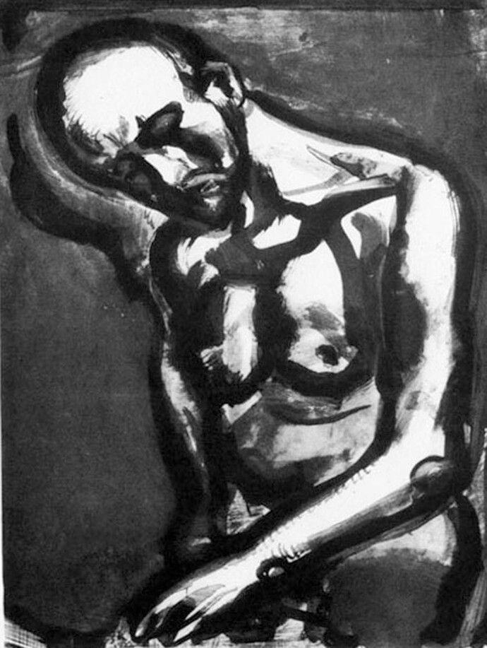 Georges Rouault, Miserere, XII Il duro mestiere di vivere
