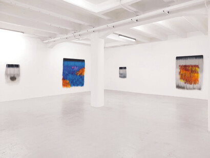 View of the show: Hiva Alizadeh, Fire in the Garden of Eden at The Flat – Massimo Carasi. Courtesy of The Flat