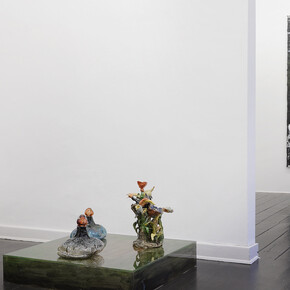 Mette Vangsgaard | Fearless (in a dream), 2020. Installation view, Marie Kirkegaard Gallery-kopi