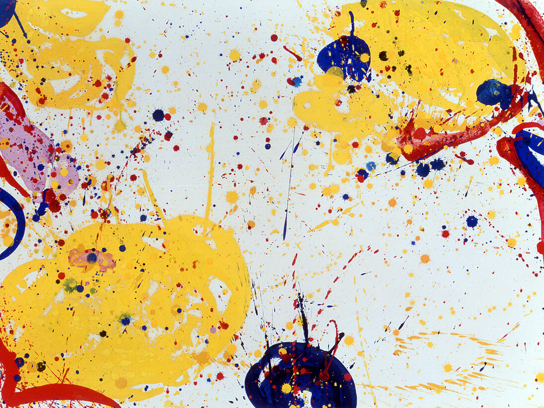 Sam Francis, Untitled (SF61-141), 1963-64, Gouache on paper, 57 x 76 cm (22 1/2 x 29 7/8 in)
